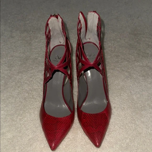 ❗️Price is firm❗️Monika Chiang Red Heels - Picture 5 of 13